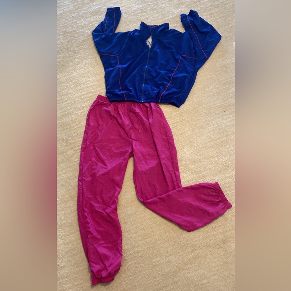 VINTAGE SWEAT SUIT WINDOWS BREAKER SET!! Wilson’s